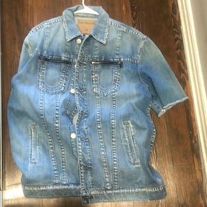Brand new true religion jean jacket/shirt